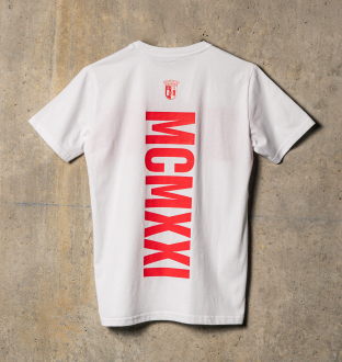 T-shirt Branca MCMXXI SC Braga – Costas
