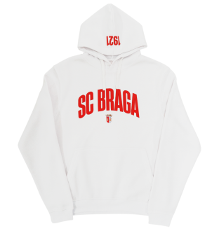 White Hoodie SC Braga