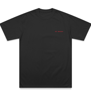 T-shirt Preta Tifo Costas