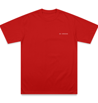 T-shirt Vermelha Tifo Costas