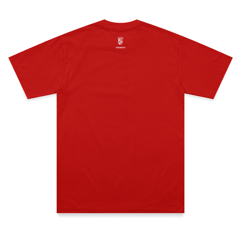 T-shirt Vermelha Tifo_costas