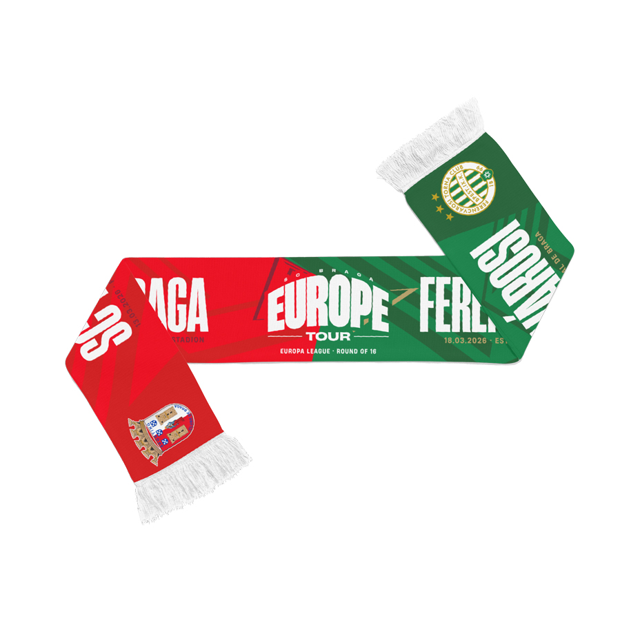Cachecol SC Braga VS Ferencváros1