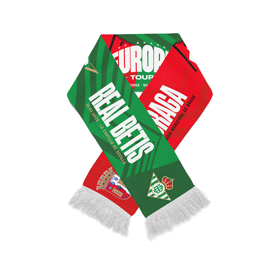 Cachecol 25:26 SC Braga VS Real Betis 4