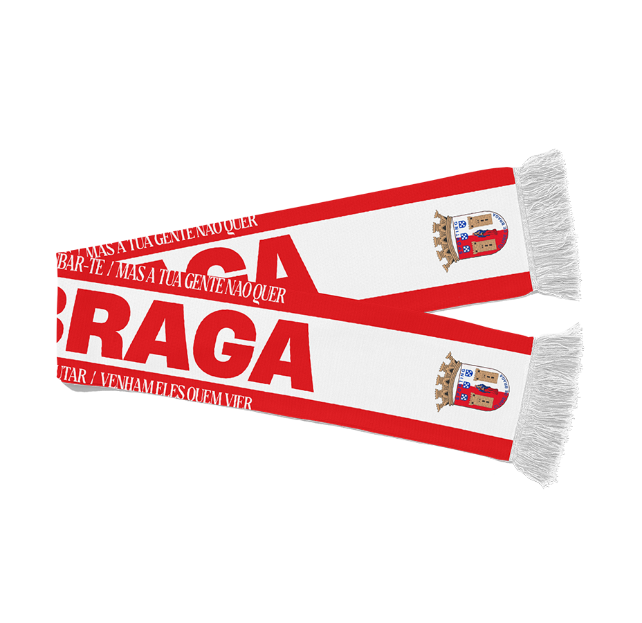 Cachecol SC Braga Hino 2