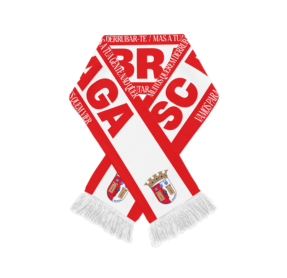 Cachecol SC Braga Hino 3