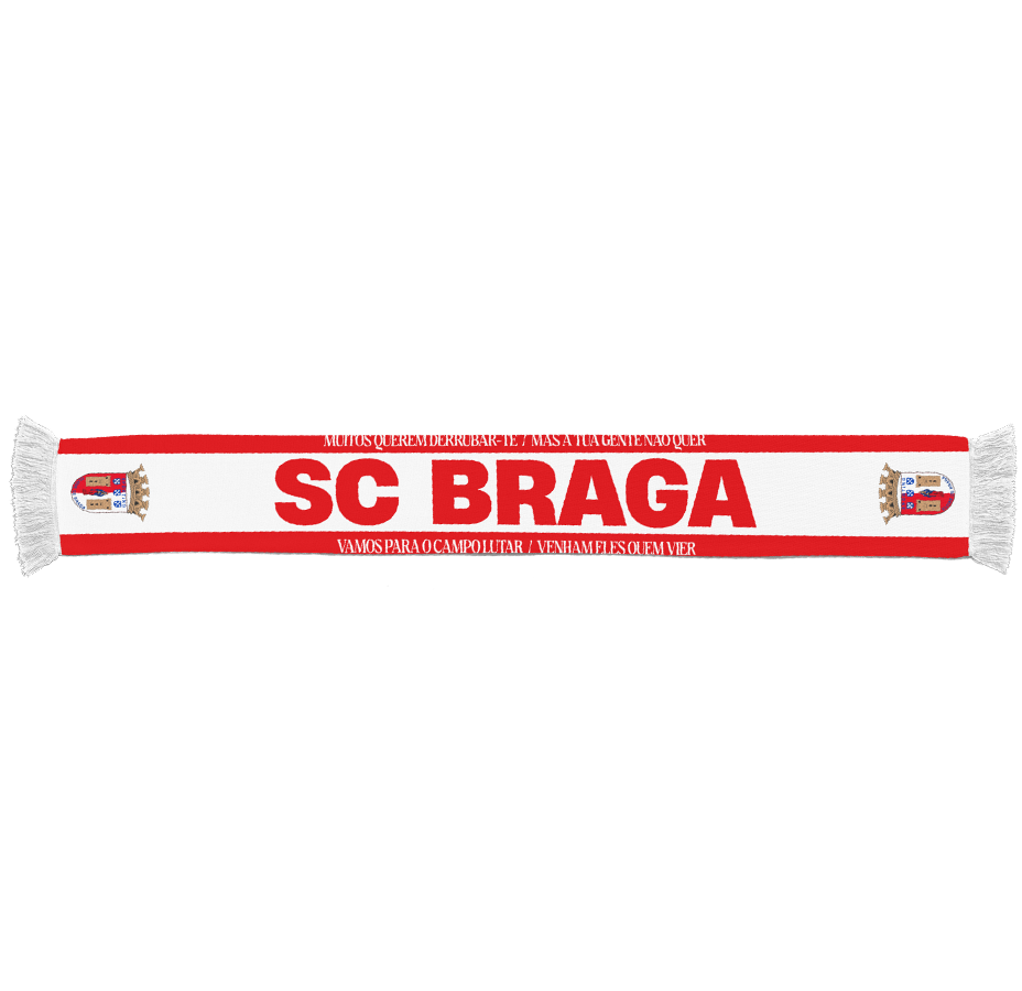 Cachecol SC Braga Hino