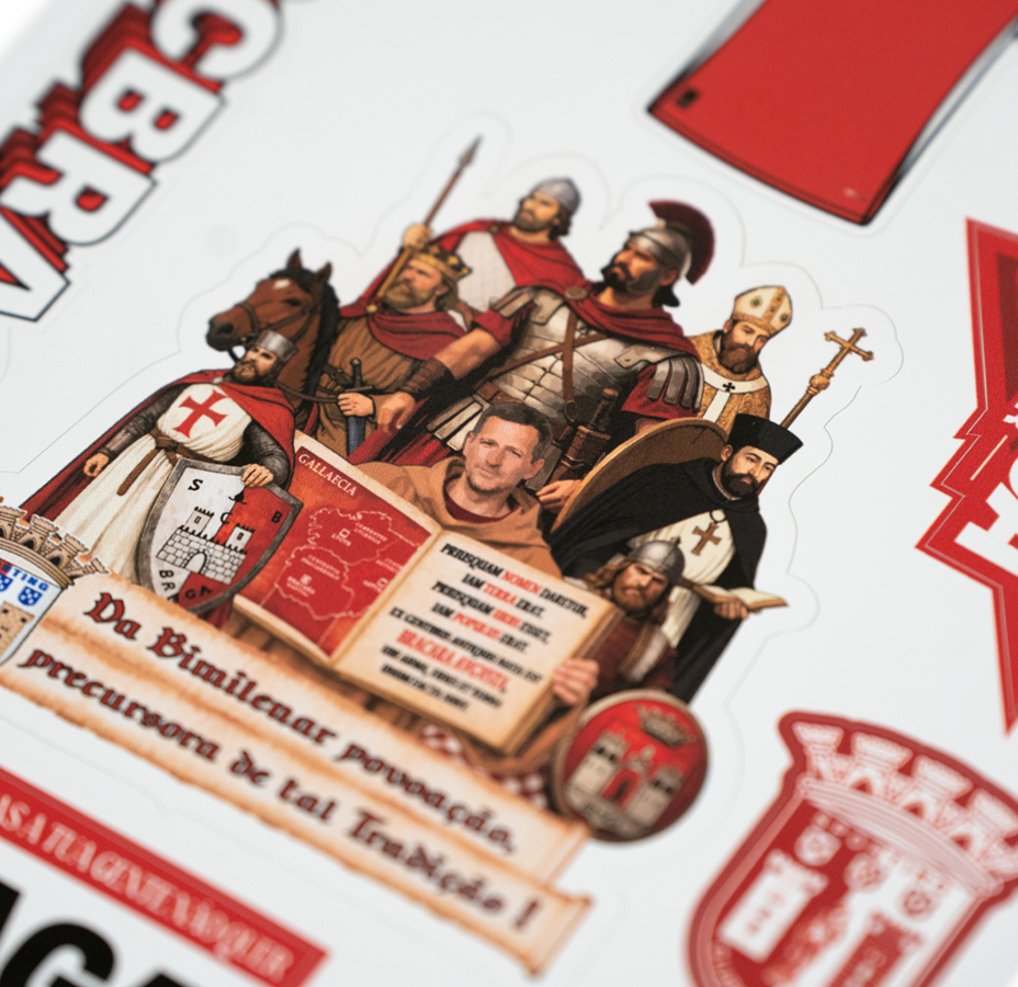 Pack de Autocolantes SC Braga1