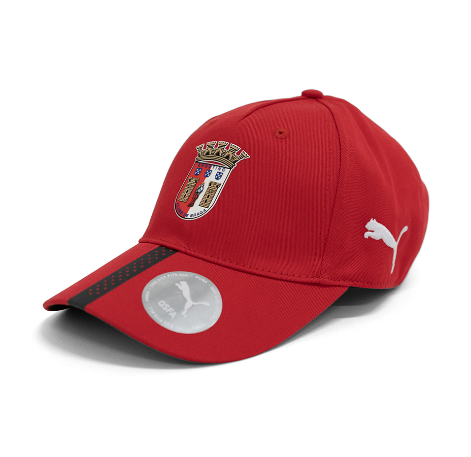 Boné SC Braga Puma Vermelho2